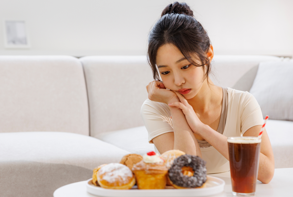 굶어서 뺀 후 요요가 더 심해진 다이어트