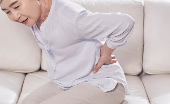 목, 허리의 디스크나 협착증